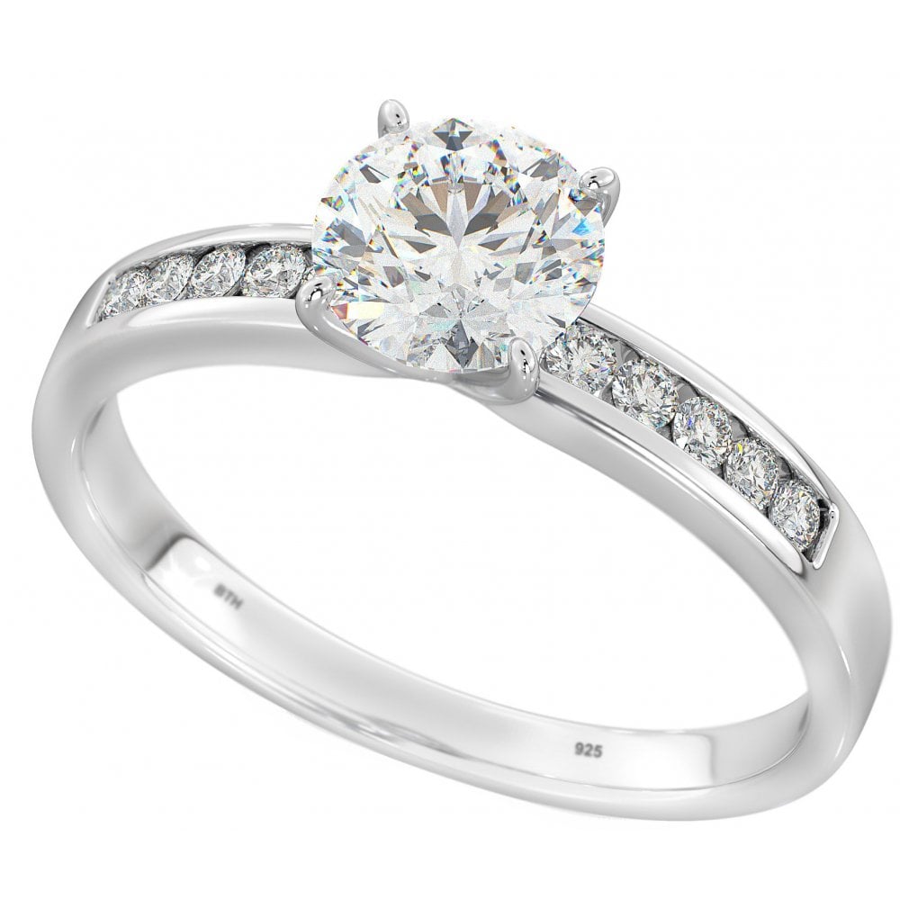 925 Sterling Silver Cubic Zirconia Ring